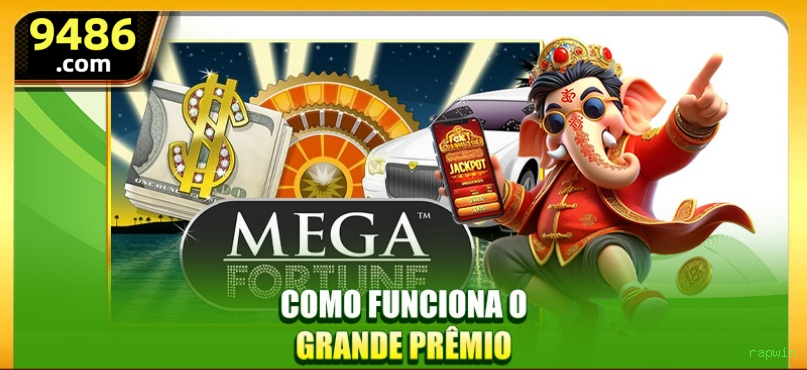 Imagem promocional dos jogos de lottery da rapwin